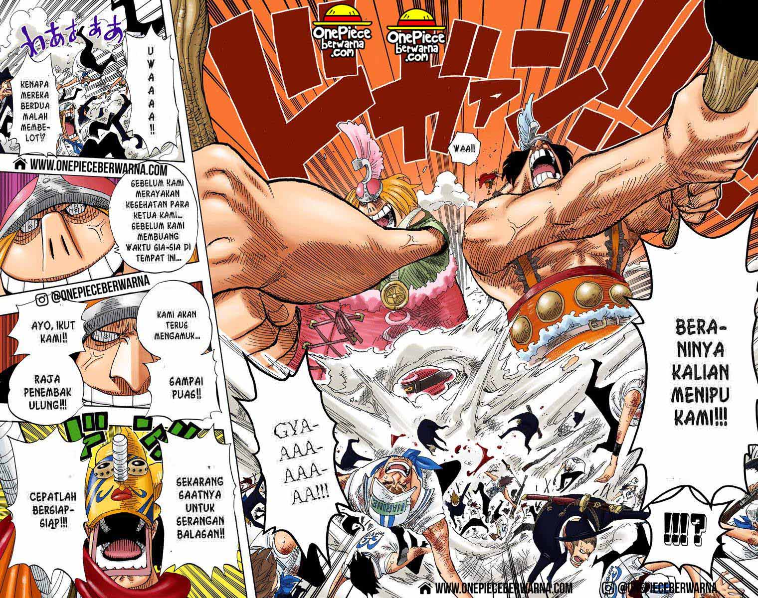 One Piece Berwarna Chapter 384